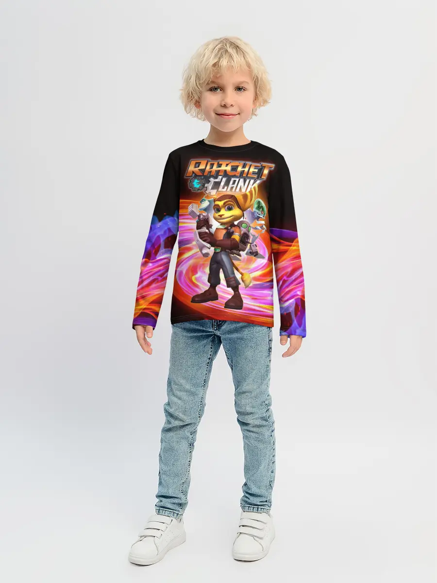 Детский лонгслив / Галактические рейнджеры