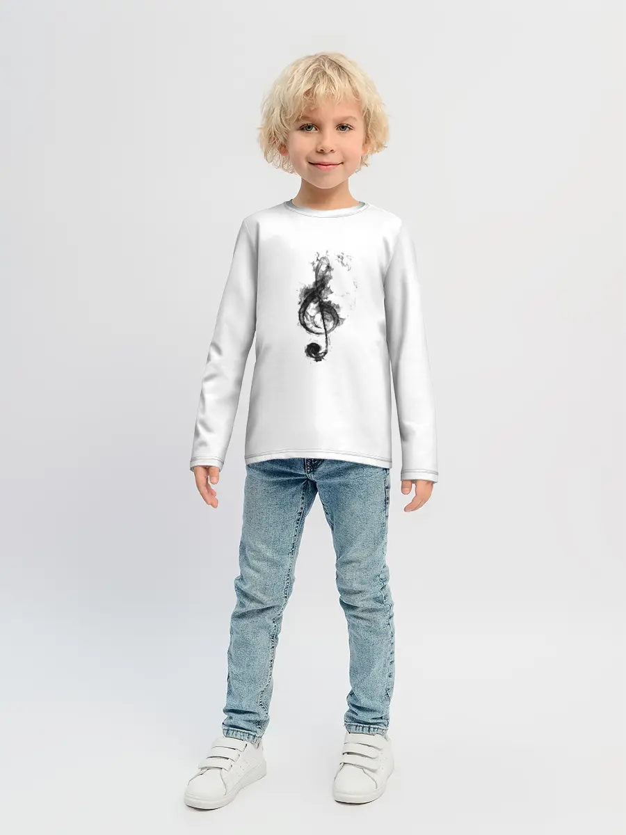 Детский лонгслив / Ключ из дыма