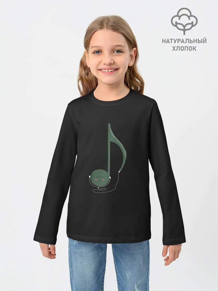 Детский лонгслив / Note