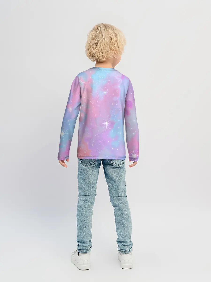 Детский лонгслив / Просто космос
