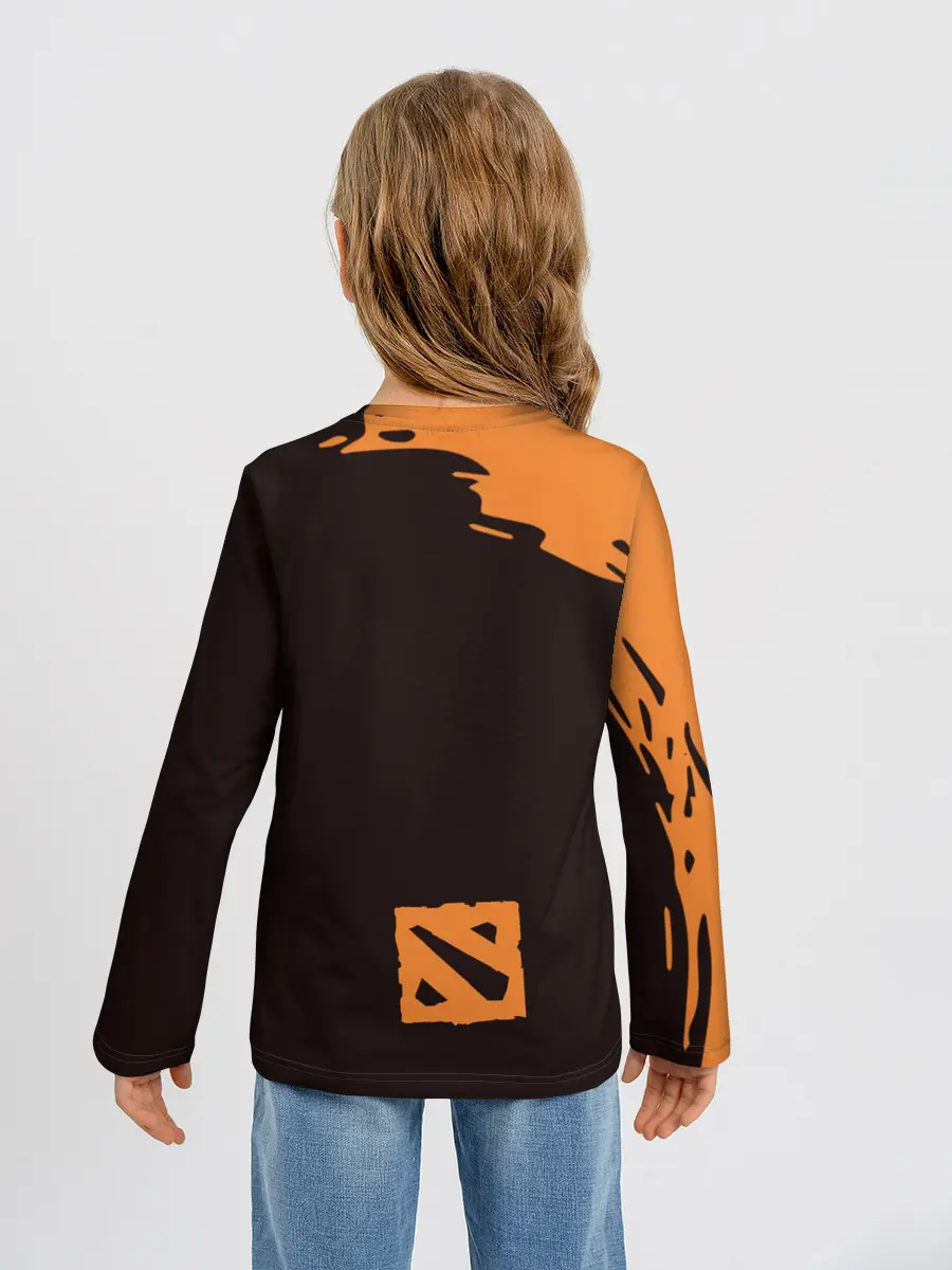 Детский лонгслив / Огр | Dota 2