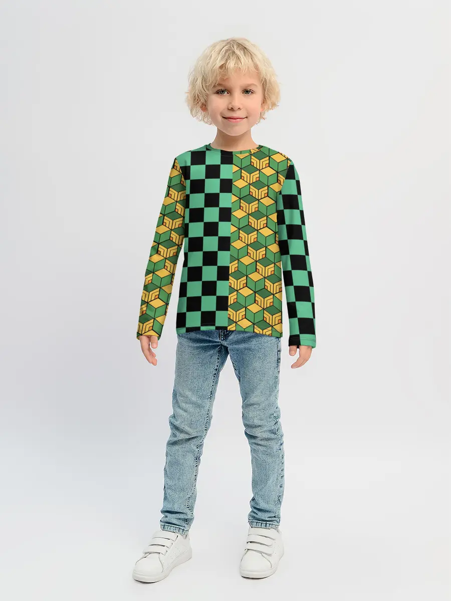 Детский лонгслив / ГИЮ ТОМИОКА | TANJIRO KAMADO