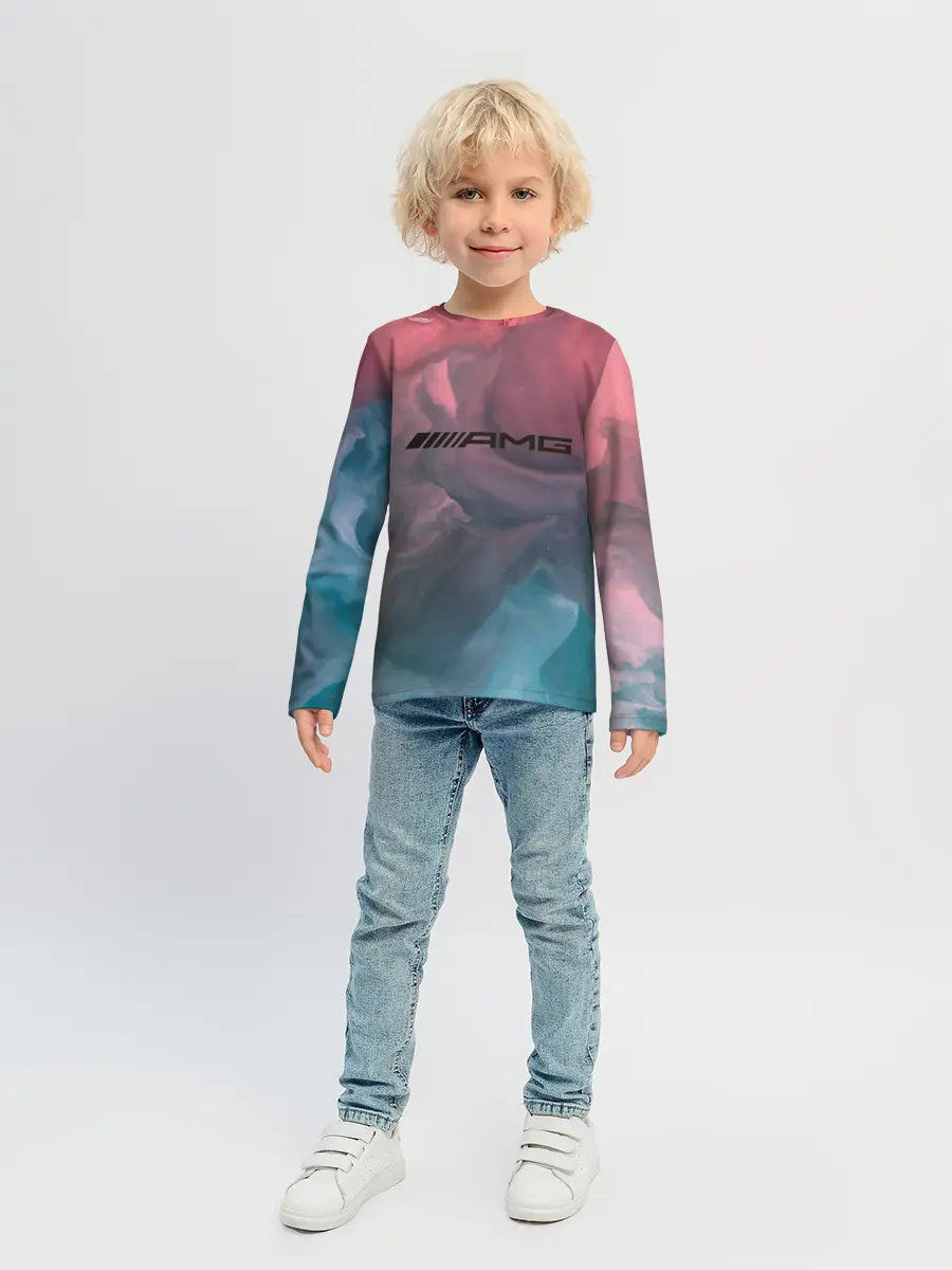 Детский лонгслив / MERCEDES AMG | МЕРСЕДЕС АМГ