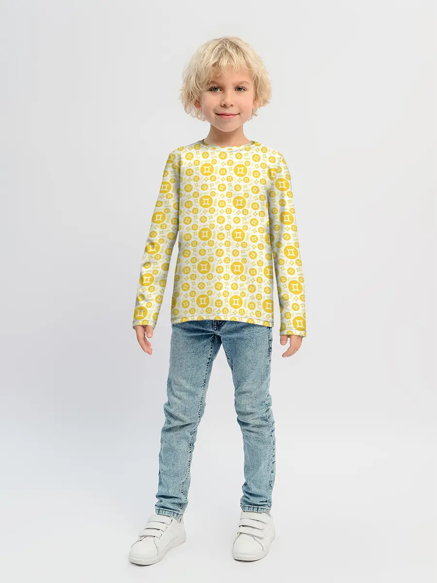 Детский лонгслив / Близнецы