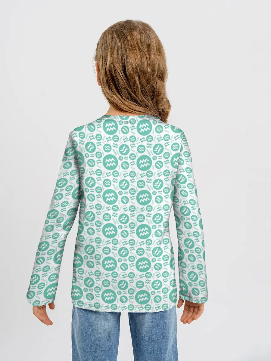 Детский лонгслив / Водолей