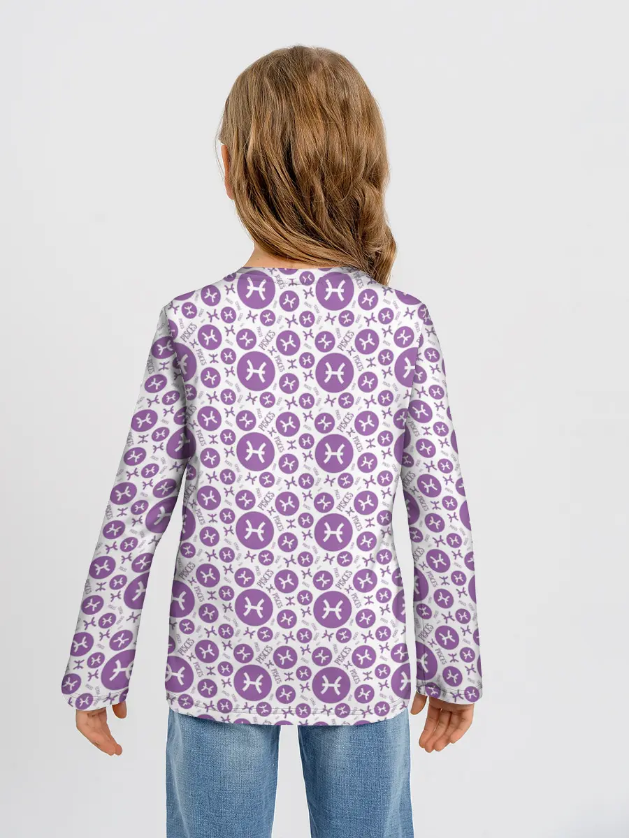 Детский лонгслив / Рыбы