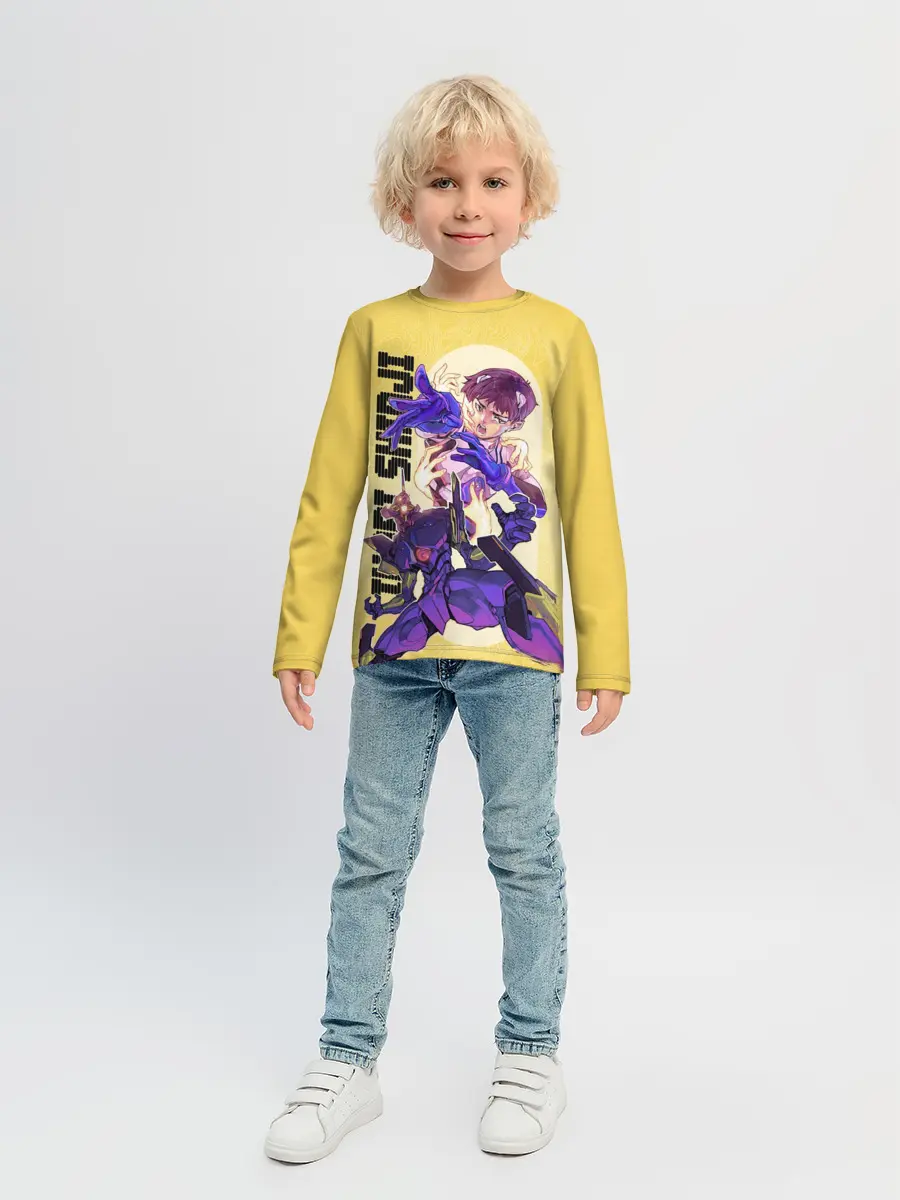 Детский лонгслив / Ikari Shinji