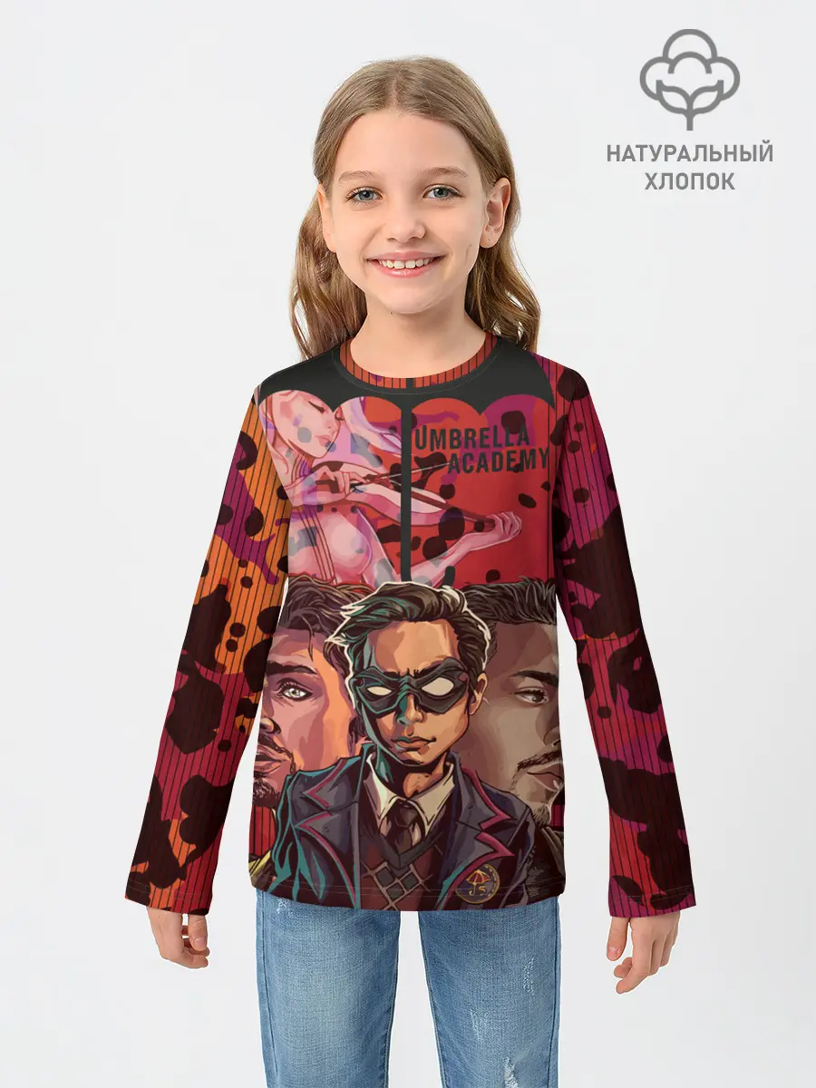 Детский лонгслив / Академия Амбрелла