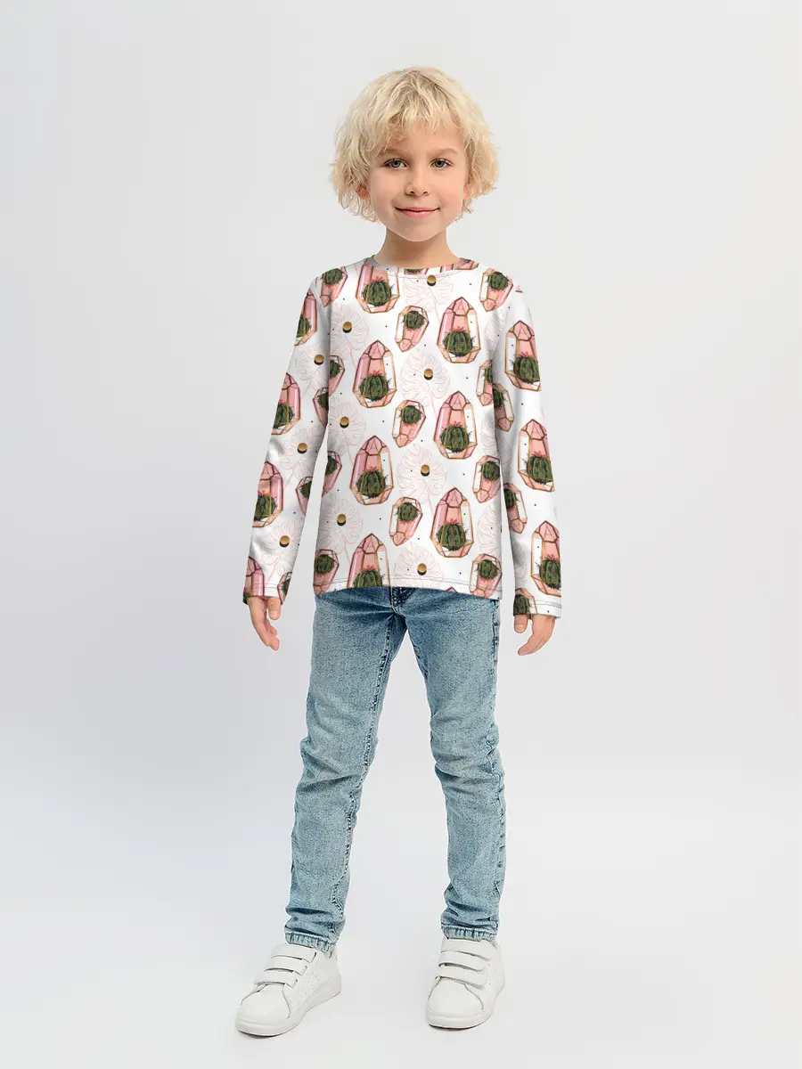 Детский лонгслив / Золотой террарий