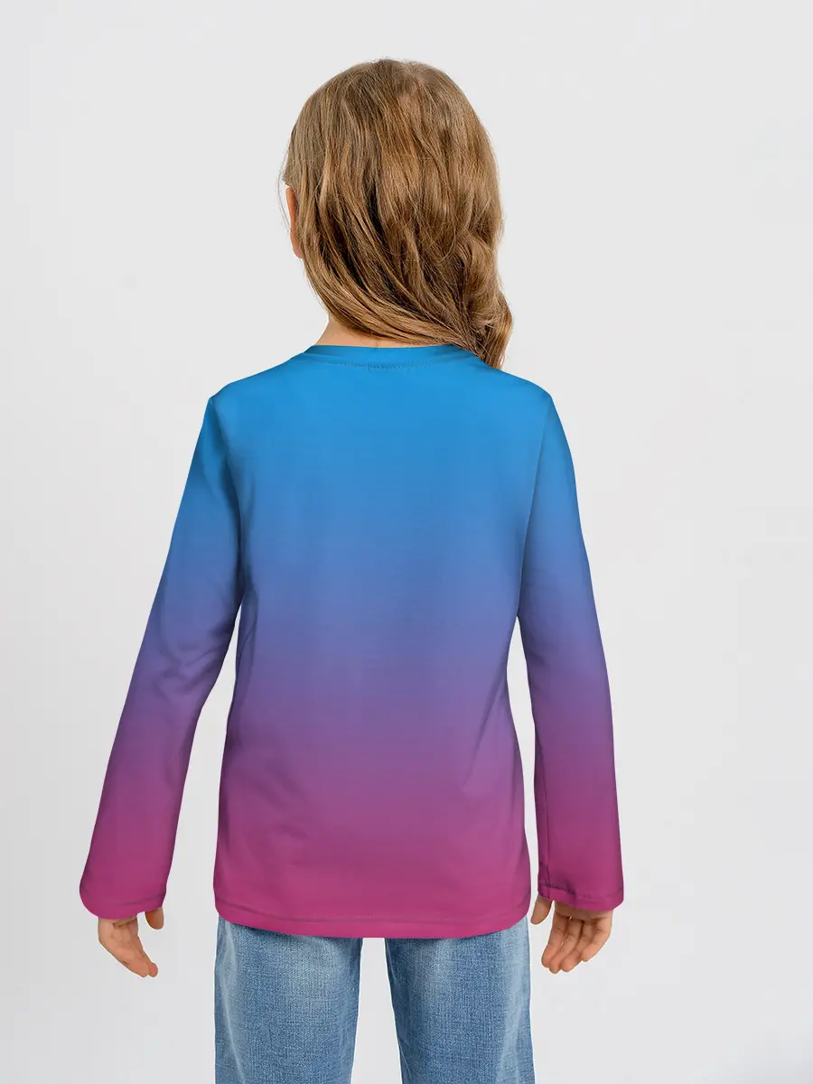 Детский лонгслив / Skittles | Желтый