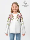 Детский лонгслив / Цветы