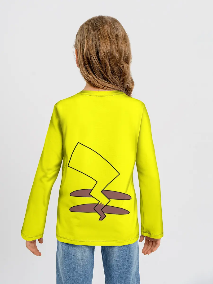 Детский лонгслив / Пикачу с хвостом