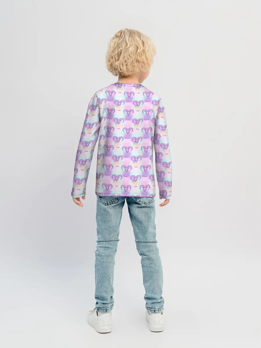 Детский лонгслив / Овен