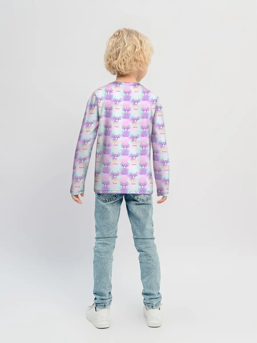 Детский лонгслив / Телец