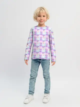 Детский лонгслив / Телец