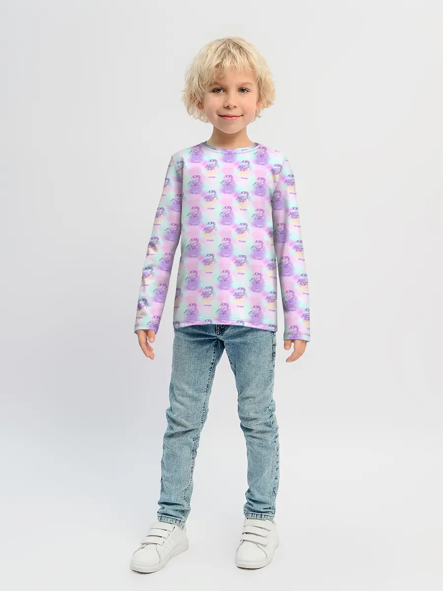 Детский лонгслив / Скорпион