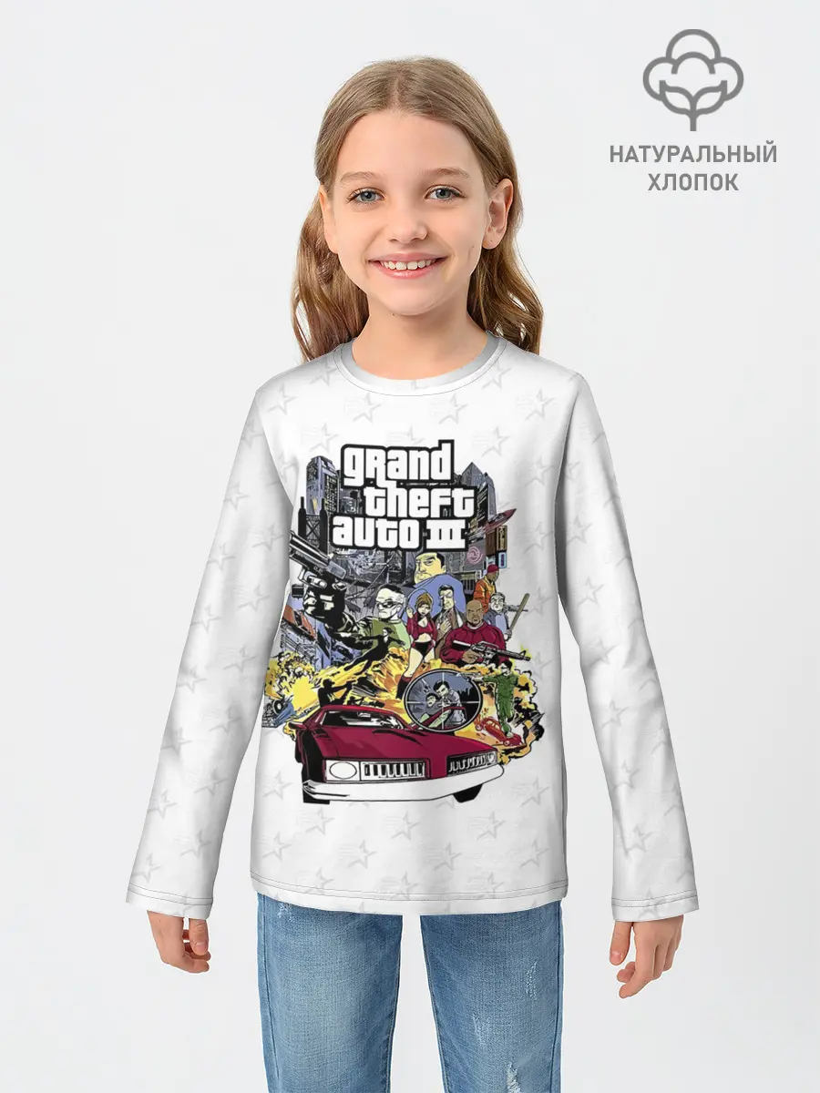 Детский лонгслив / Grand Theft Auto iii