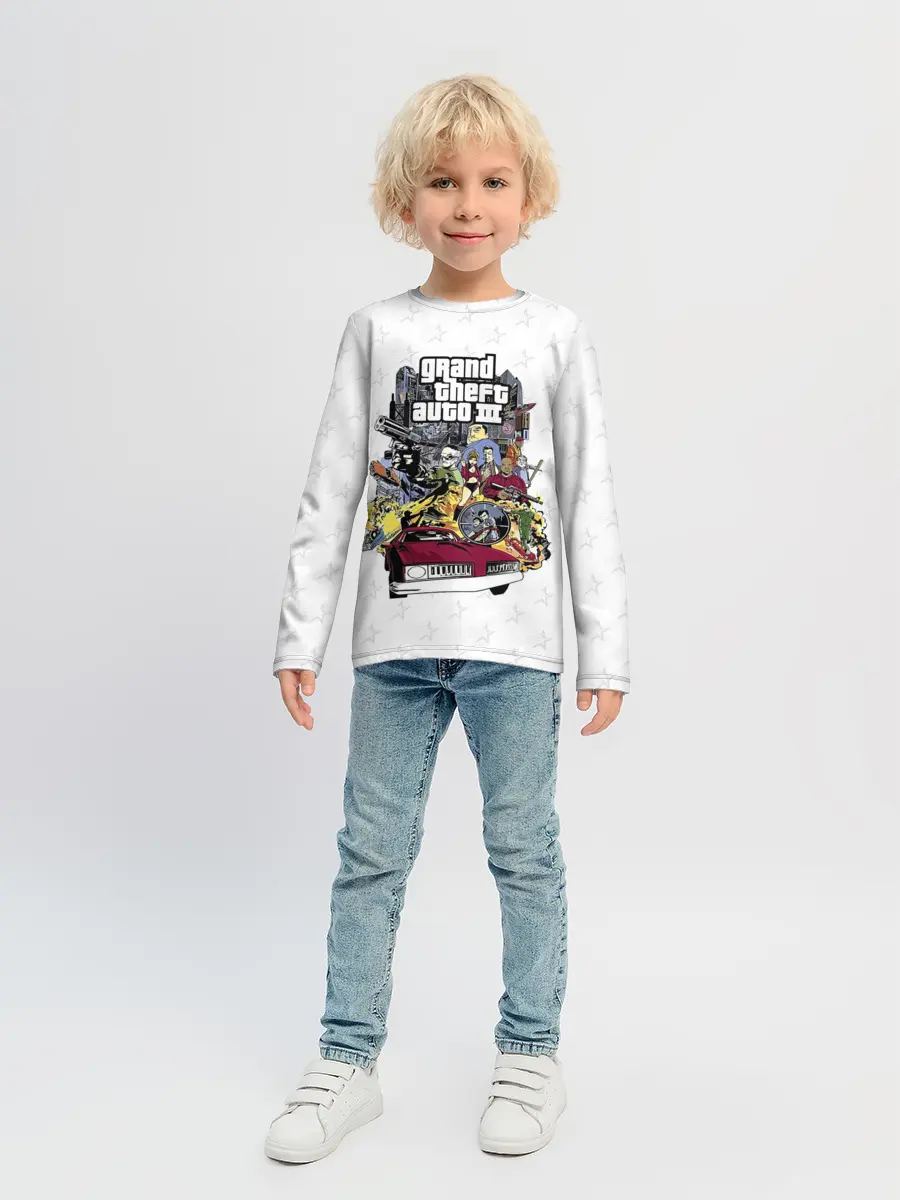 Детский лонгслив / Grand Theft Auto iii
