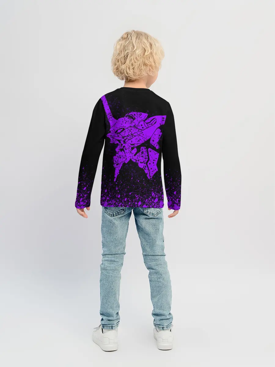 Детский лонгслив / ЕВАНГЕЛИОН