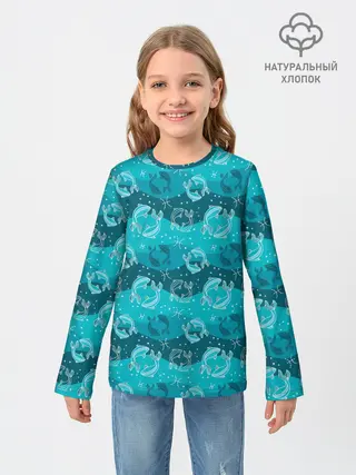 Детский лонгслив / Рыбы