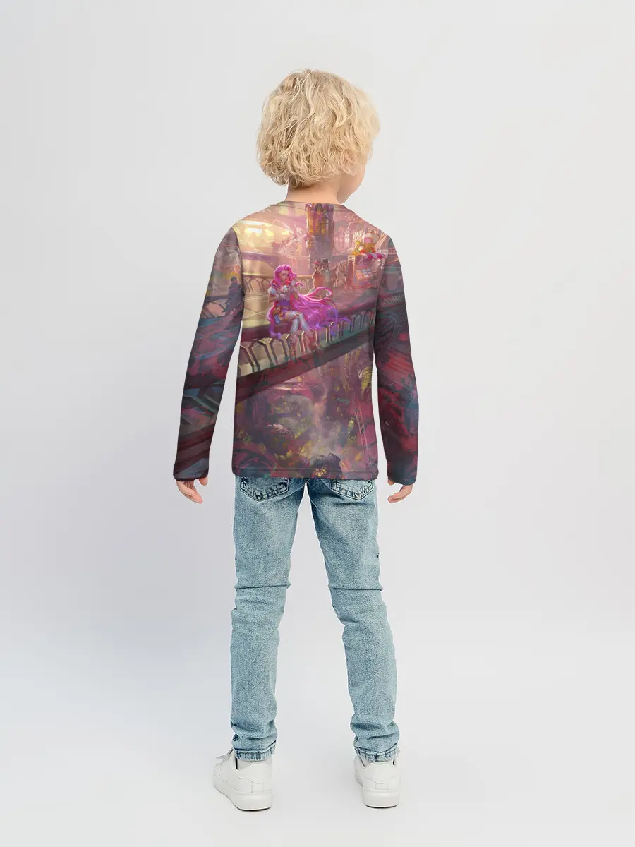 Детский лонгслив / Красотка | LOL