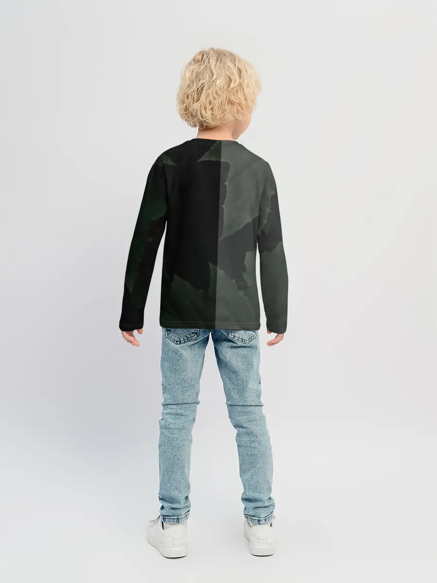 Детский лонгслив / Rust | Мамкин Рейдер | Раст