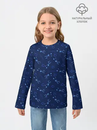 Детский лонгслив / Телец