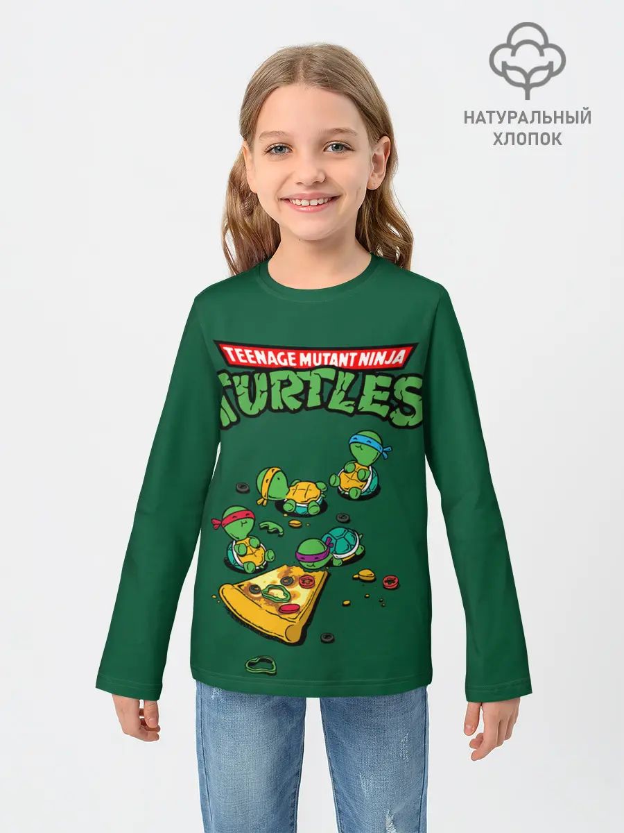 Детский лонгслив / PIZZA LOVER