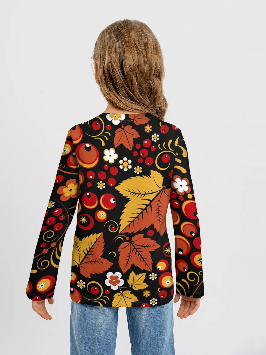 Детский лонгслив / ХОХЛОМА