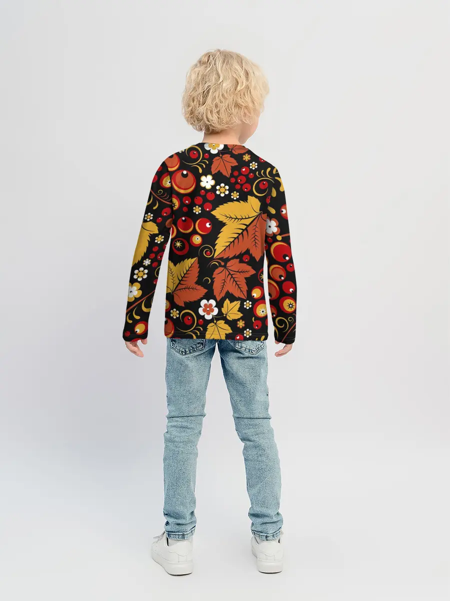 Детский лонгслив / ХОХЛОМА