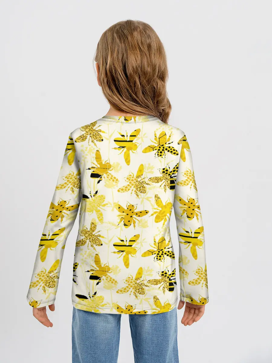 Детский лонгслив / Разные Пчелы