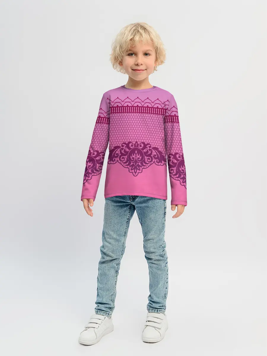 Детский лонгслив / Кружева