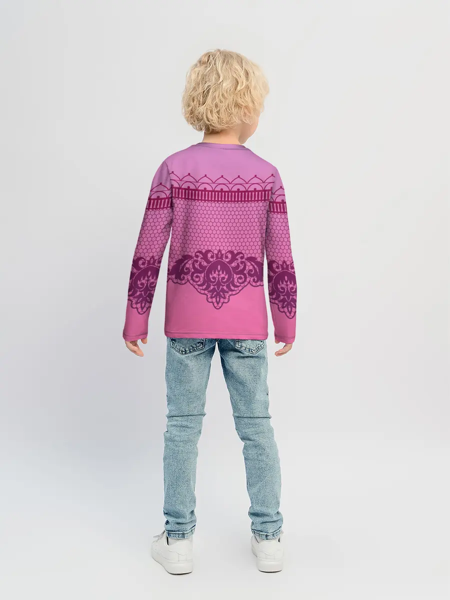 Детский лонгслив / Кружева