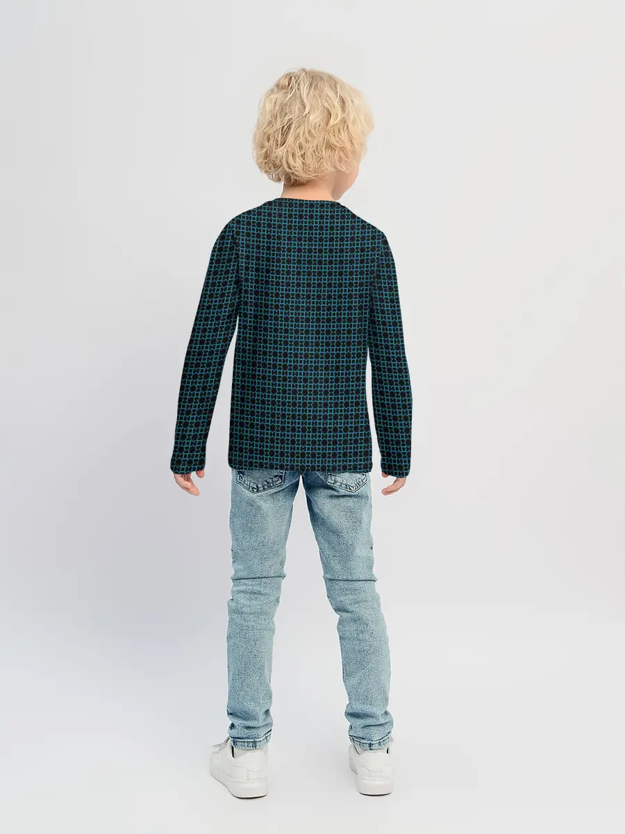 Детский лонгслив / Абстракция