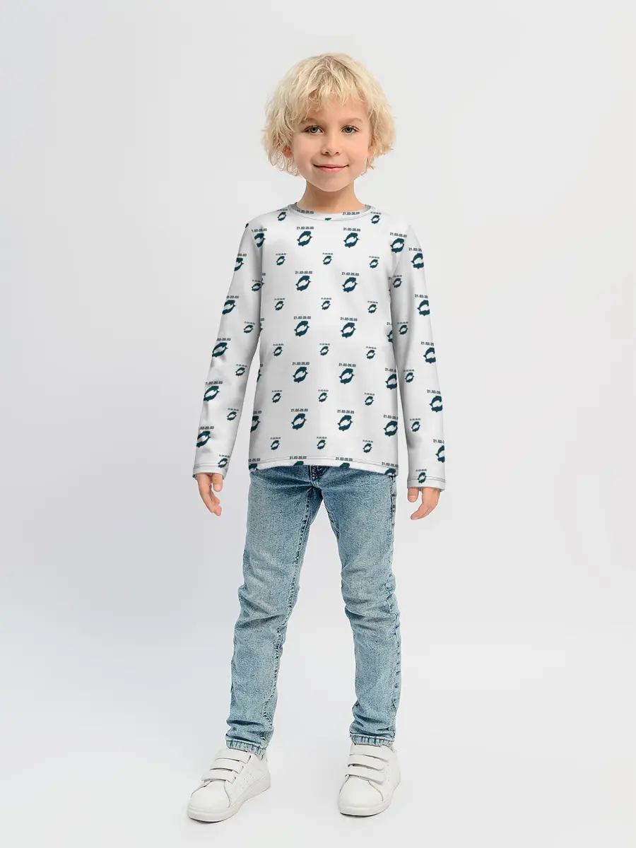 Детский лонгслив / Рыбы