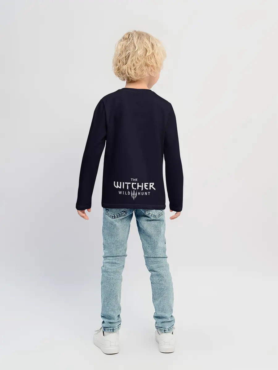 Детский лонгслив / Цири | Ведьмак