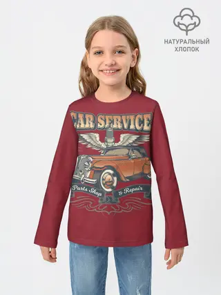 Детский лонгслив / CAR SERVICE