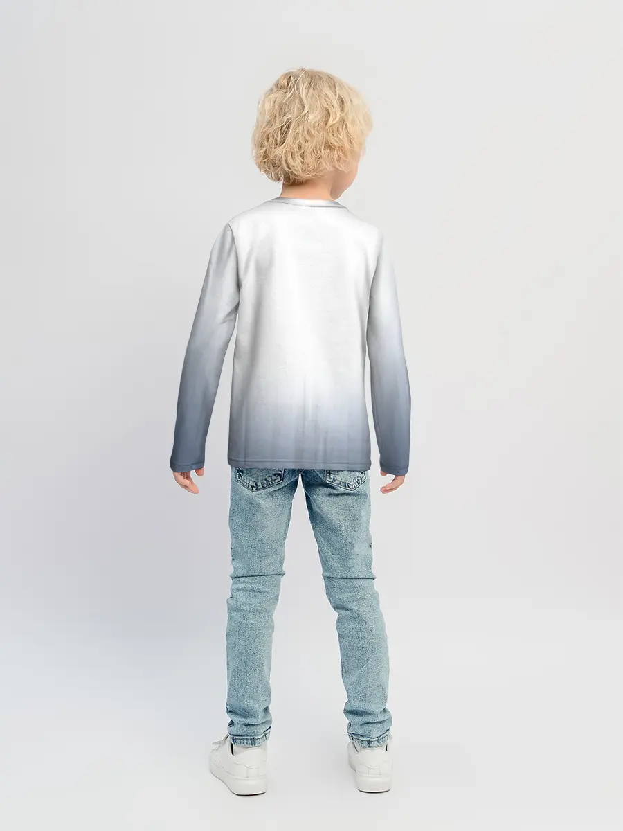 Детский лонгслив / Птичья любовь