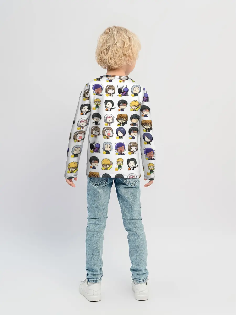 Детский лонгслив / Токийский гуль пресонажи