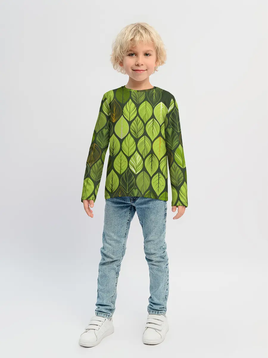 Детский лонгслив / ЛЕСНАЯ БРОНЯ