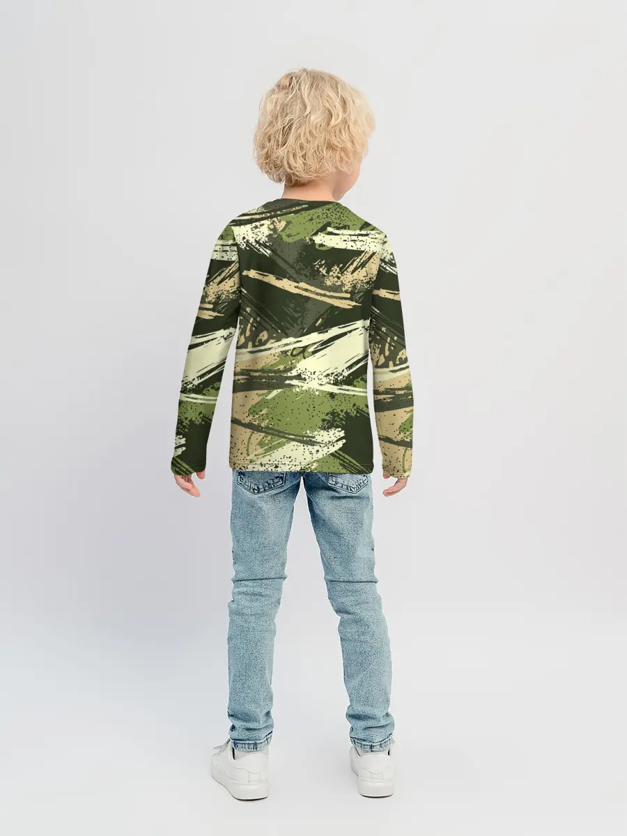 Детский лонгслив / КАМУФЛЯЖ