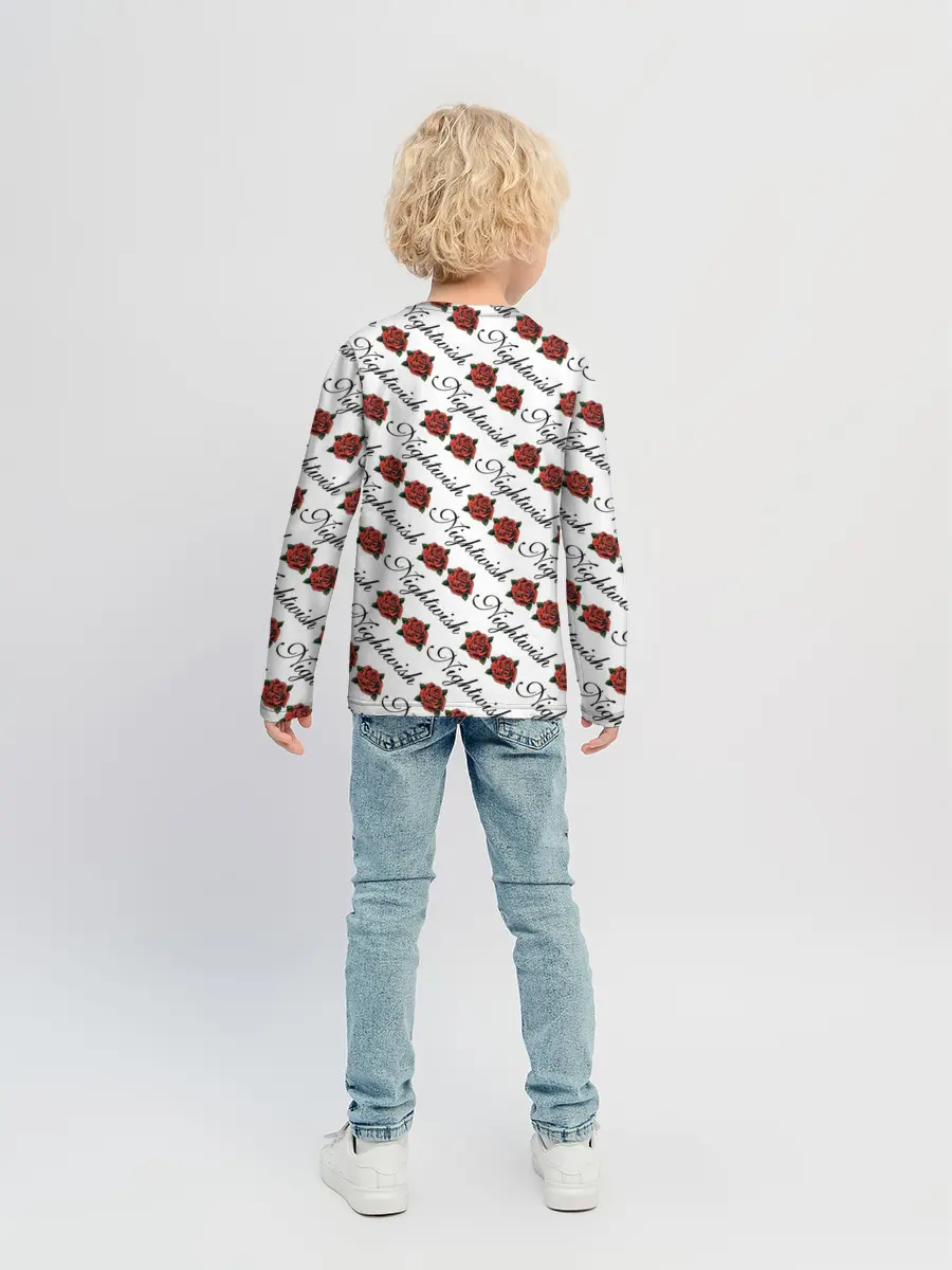 Детский лонгслив / Nightwish Roses / Найтвиш