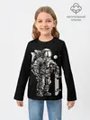 Детский лонгслив / Скейтер Астронавт