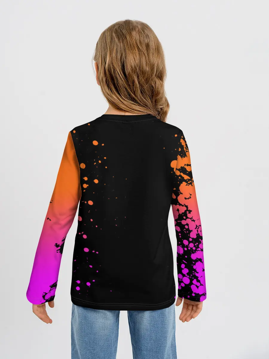 Детский лонгслив / Ведьмак в таверне