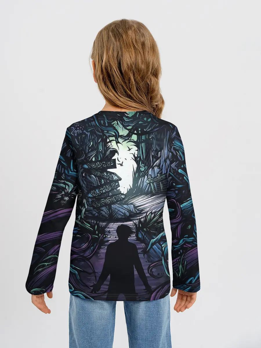 Детский лонгслив / Мистический Лес