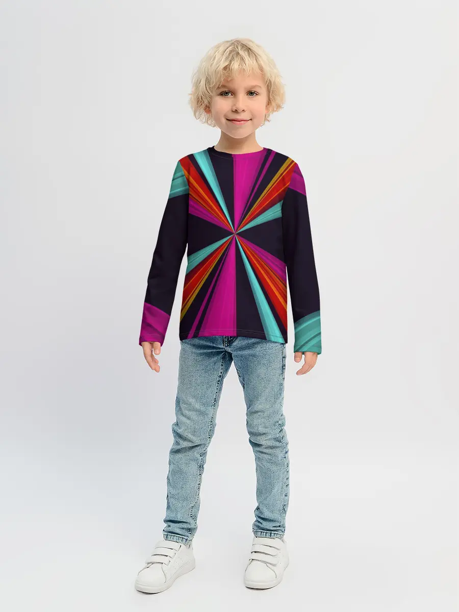 Детский лонгслив / Полосы