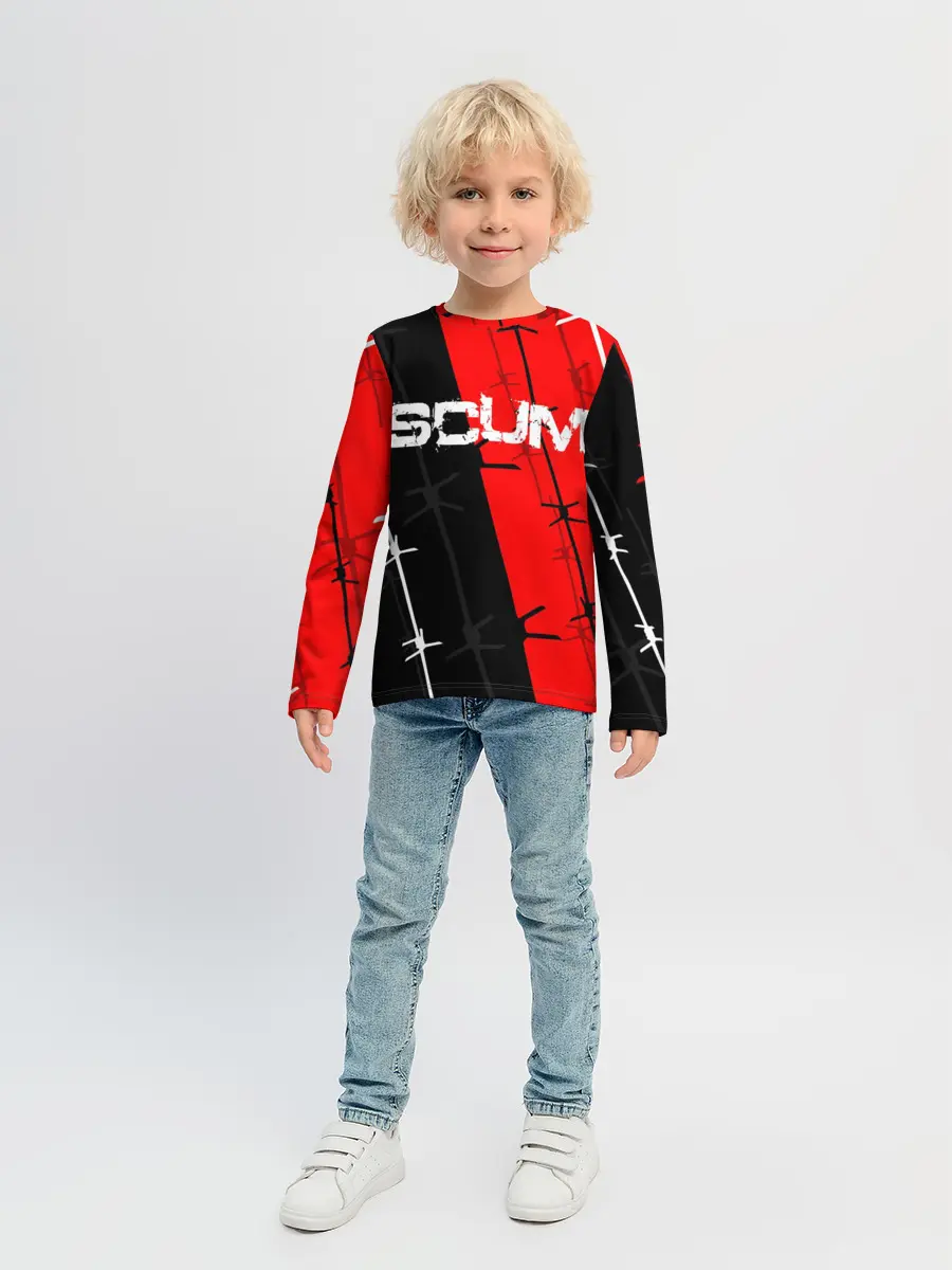 Детский лонгслив / SCUM