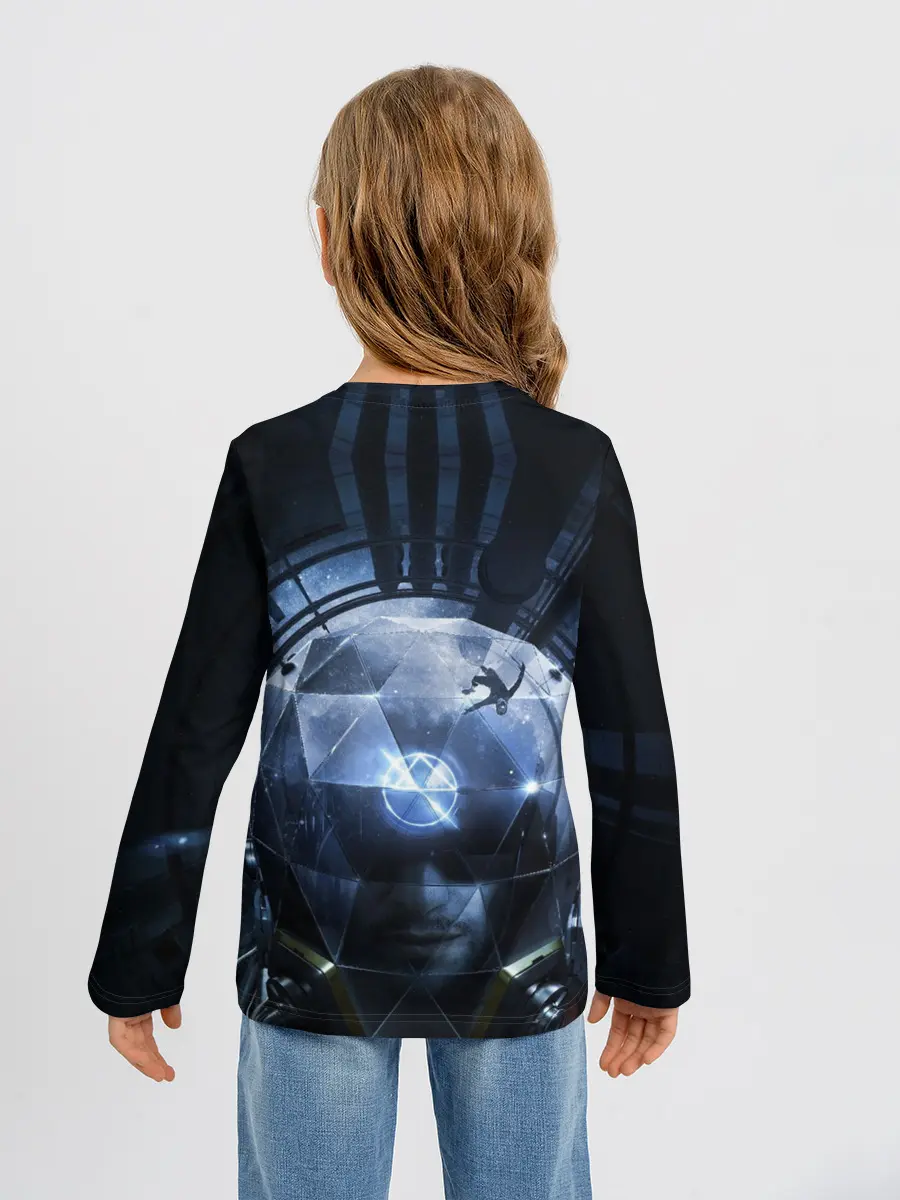 Детский лонгслив / Prey Морган Ю