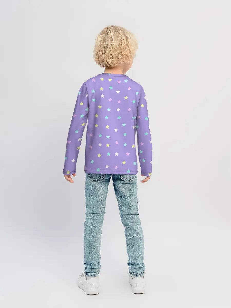 Детский лонгслив / Лагерь