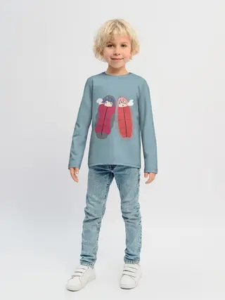 Детский лонгслив / Аниме про лагерь